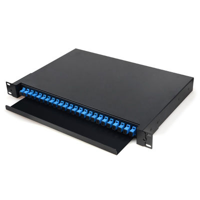 Panel de parches de fibra óptica de modo único o multimodo G652D/G657A1