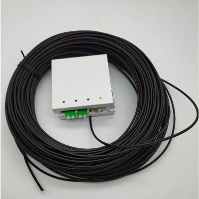 Cajas de terminación de fibra pre-conectadas LC/APC 4 fibras 10-100M Caja de salida de pared 4fo