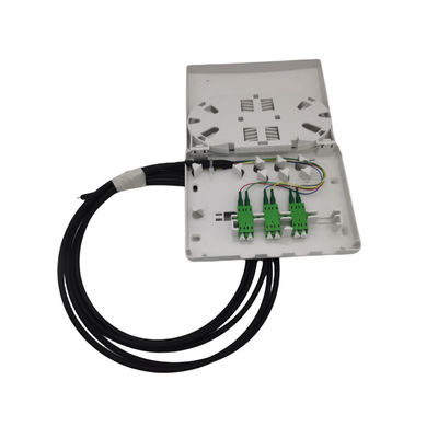 6 puertos Compact Fiber Termination Box Kit Dependiendo de la salida de la pared elegida