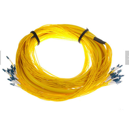 SM 9/125 G652D (OS2) LSZH 12 Cables de salida de fibra óptica de fibras LC/UPC-LC/UPC 1M