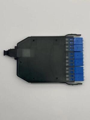 12 núcleos MPO-LC MTP-LC SM OM3 OM4 Om5 casetes de escape módulos de plástico